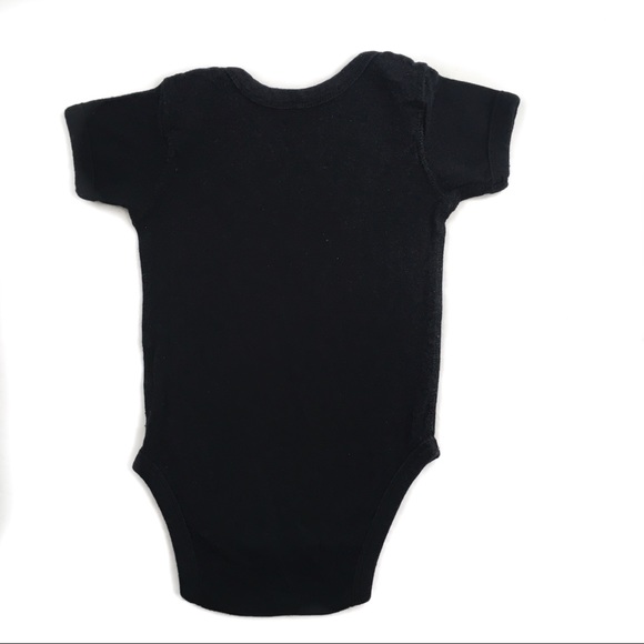 12-18 Month Black & White Baby Bear Onesie - Picture 2 of 4